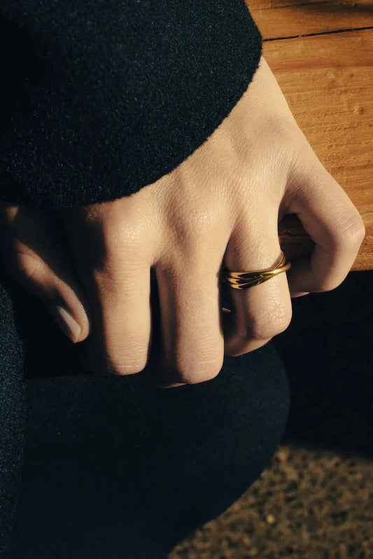 Gold Entwine Ring