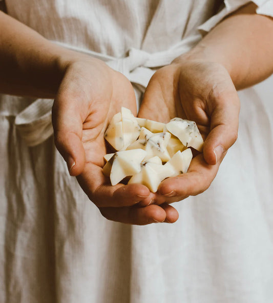 Handmade Beeswax Melts | Organic Lavender