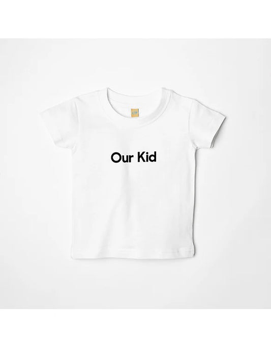 Our Kid white t-shirt