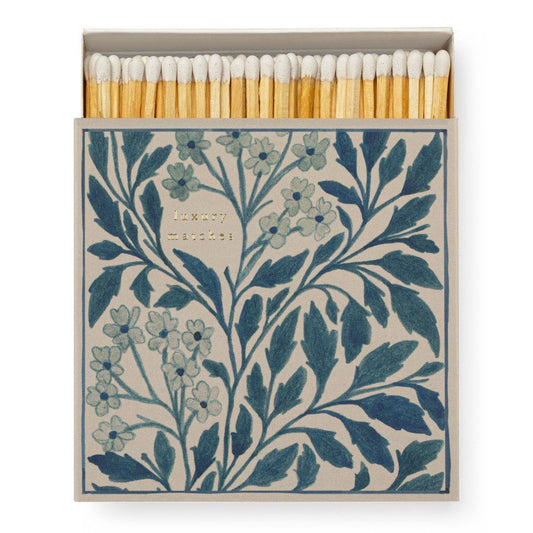 Luxury Matches, Blue Floral