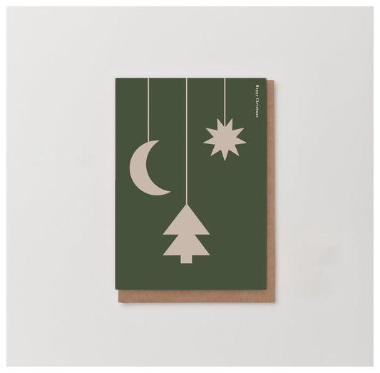 Festive Decoration Christmas card