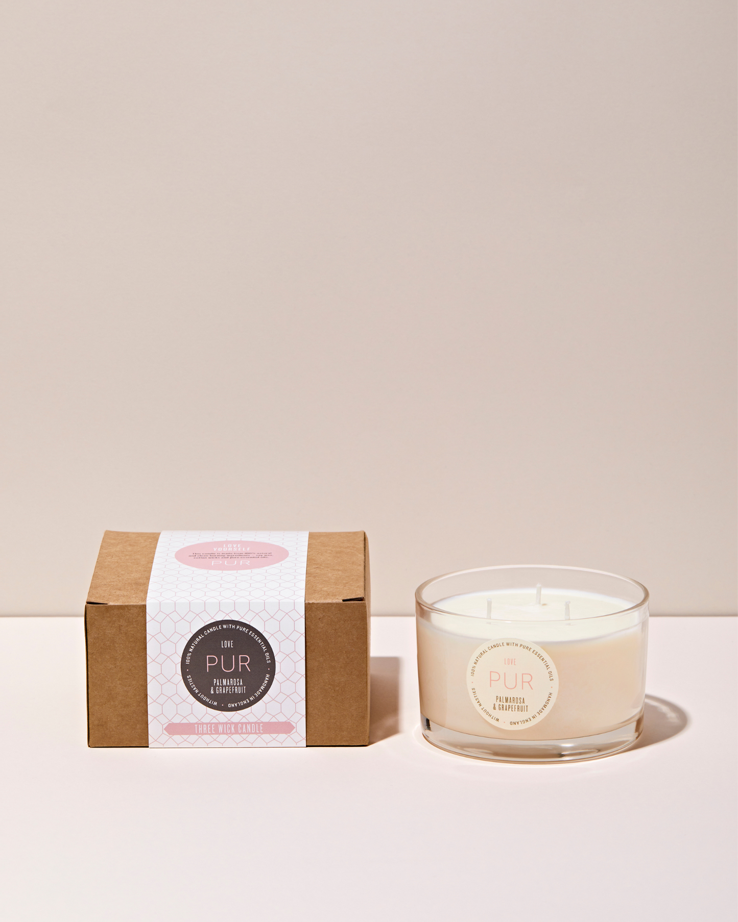 3 Wick Love Candle