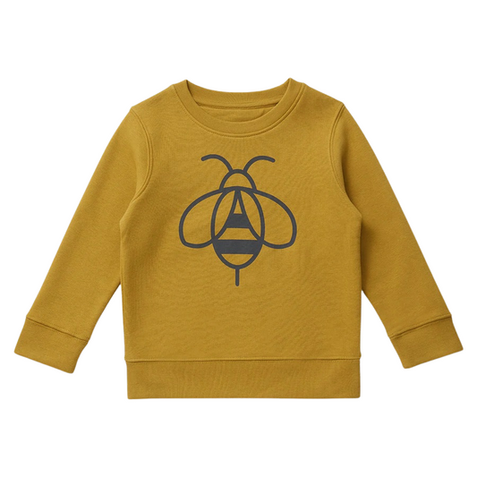 Mustard Bee Sweatshirt, Our Kid